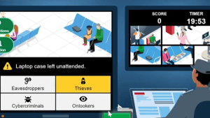 cyber game airport security